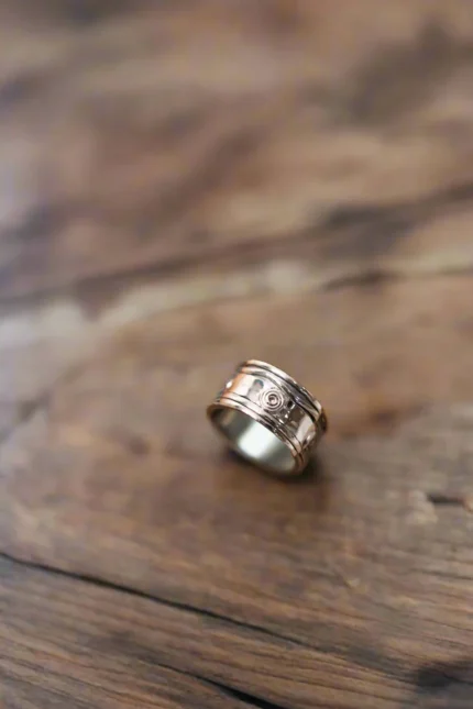 Sterling Silver Beach Vibe Spinner Ring